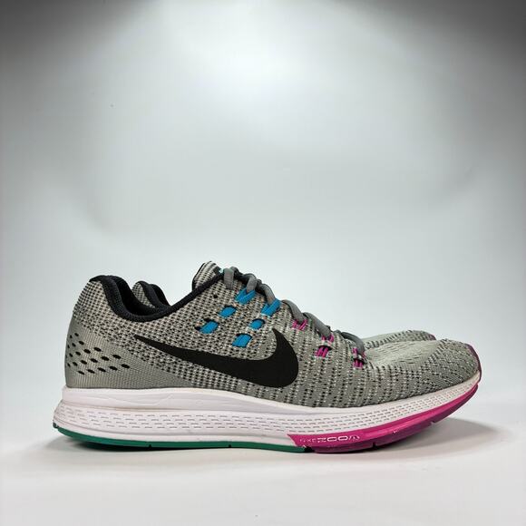 Nike Air Zoom Structure 19 Cool Grey Running Shoes 806584-005 Women’s Size 9.5 - Picture 1 of 10